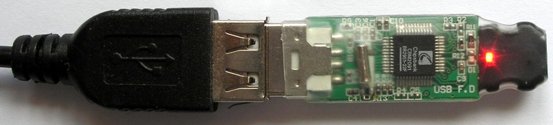 Modyfikacja pendrive-a - efekt końcowy